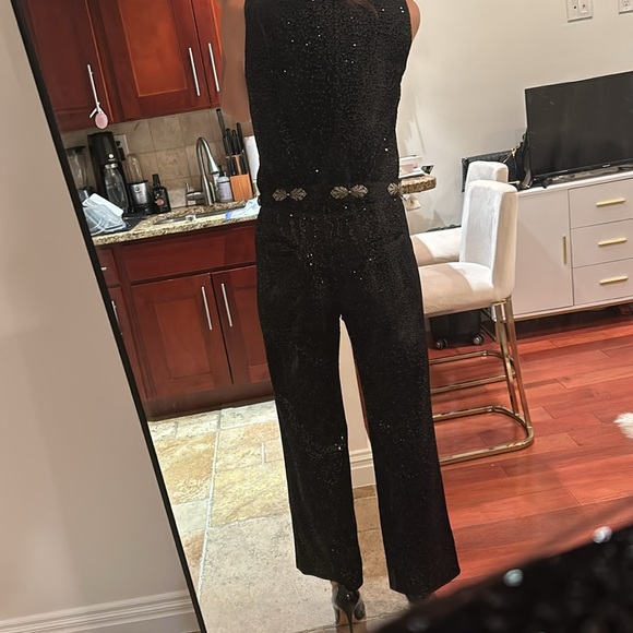 Full sequin jumpsuit the Kooples size small - Picture 5 of 16